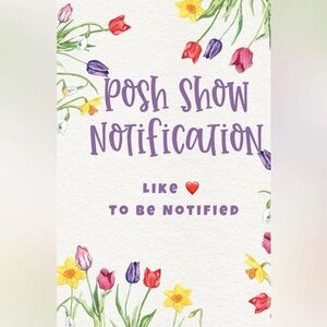 Live Show notification! ❤️ this listing!